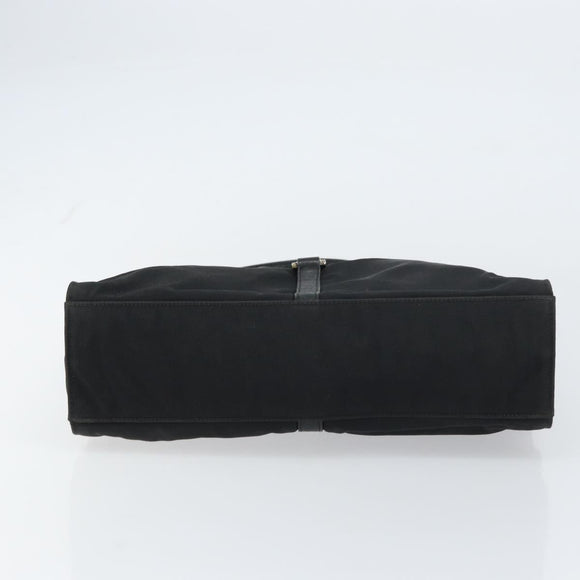 GUCCI Jackie Shoulder Bag Nylon Black Silver 001 3355 1781 Auth ep12448