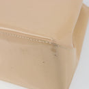LOUIS VUITTON Vernis Wilshire PM Hand Bag Rose Flow Lantern M91642 Auth ep12449-16