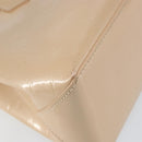 LOUIS VUITTON Vernis Wilshire PM Hand Bag Rose Flow Lantern M91642 Auth ep12449-9