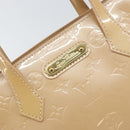 LOUIS VUITTON Vernis Wilshire PM Hand Bag Rose Flow Lantern M91642 Auth ep12449-17
