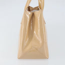 LOUIS VUITTON Vernis Wilshire PM Hand Bag Rose Flow Lantern M91642 Auth ep12449-3
