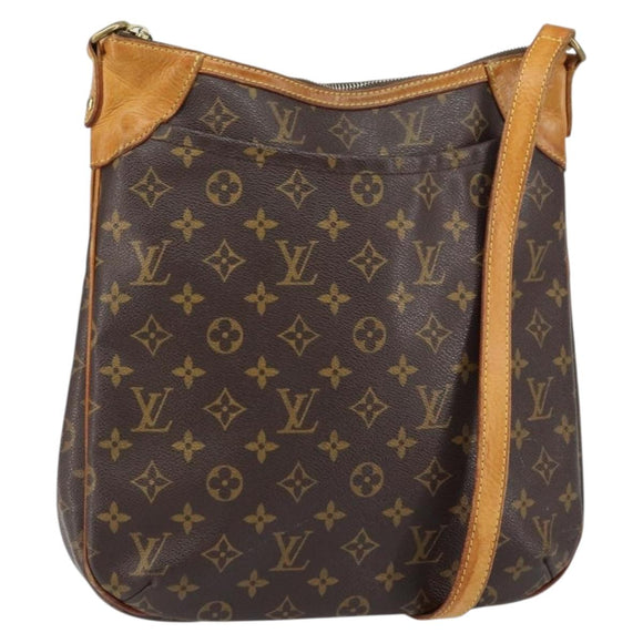 LOUIS VUITTON Monogram Odeon MM Shoulder Bag M56389 LV Auth ep12451