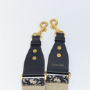 Christian Dior Trotter Canvas Shoulder Strap 32.3"" Navy Auth ep12455-5