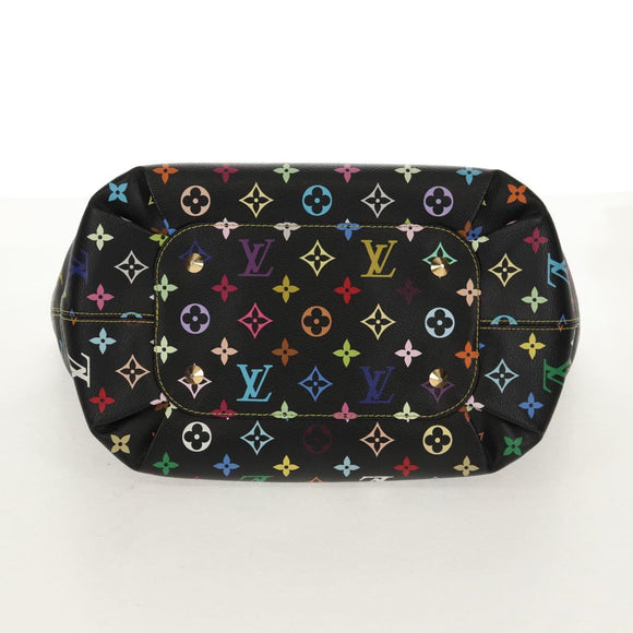 LOUIS VUITTON Multicolor Annie GM Shoulder Bag Black M40304 LV Auth ep12460V