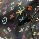 LOUIS VUITTON Multicolor Annie GM Shoulder Bag Black M40304 LV Auth ep12460V-15