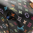 LOUIS VUITTON Multicolor Annie GM Shoulder Bag Black M40304 LV Auth ep12460V-16