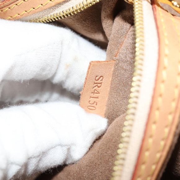 LOUIS VUITTON Multicolor Annie GM Shoulder Bag Black M40304 LV Auth ep12460V