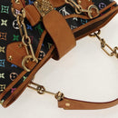 LOUIS VUITTON Multicolor Annie GM Shoulder Bag Black M40304 LV Auth ep12460V-6