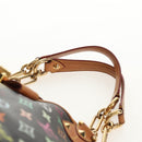 LOUIS VUITTON Multicolor Annie GM Shoulder Bag Black M40304 LV Auth ep12460V-14