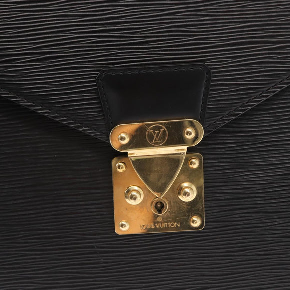LOUIS VUITTON Epi Porte Documents Bandouliere Briefcase M54462 LV Auth ep12466