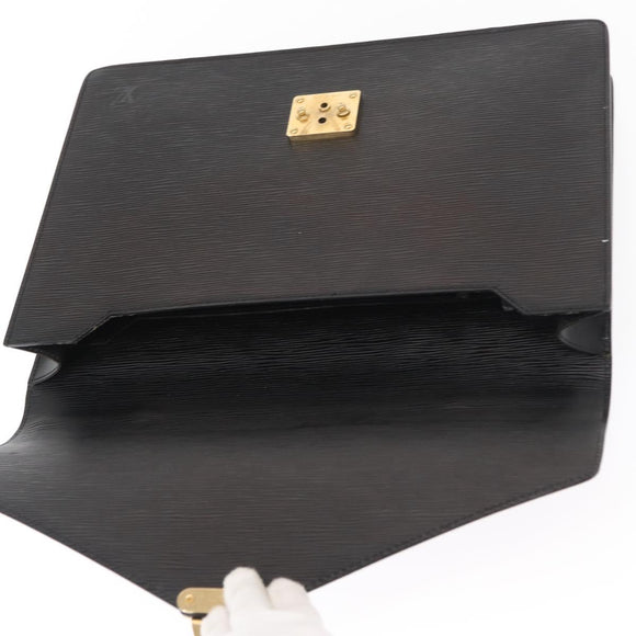 LOUIS VUITTON Epi Porte Documents Bandouliere Briefcase M54462 LV Auth ep12466