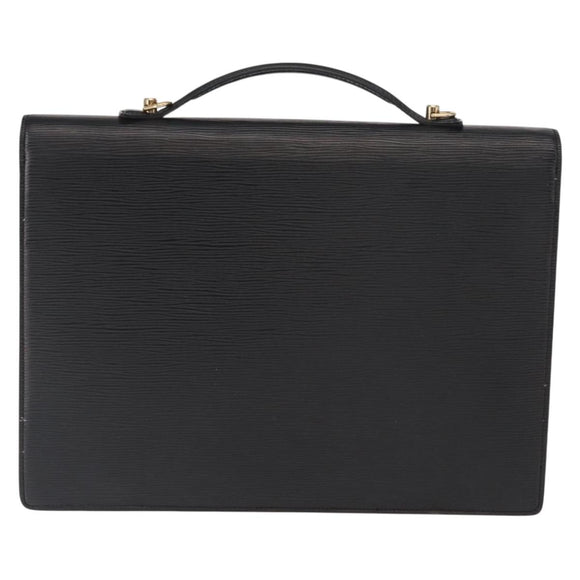 LOUIS VUITTON Epi Porte Documents Bandouliere Briefcase M54462 LV Auth ep12466