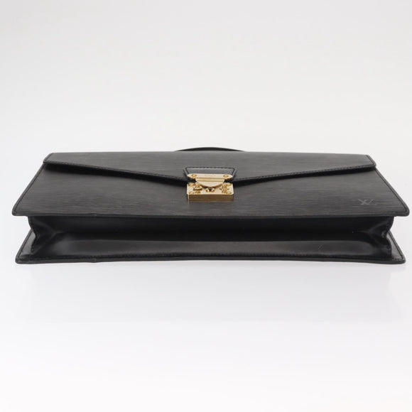 LOUIS VUITTON Epi Porte Documents Bandouliere Briefcase M54462 LV Auth ep12466