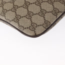 GUCCI GG Supreme Web Sherry Line Bag PVC Beige Gold 904 02 047 Auth ep12468-12