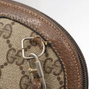 GUCCI GG Supreme Web Sherry Line Bag PVC Beige Gold 904 02 047 Auth ep12468-16