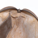 GUCCI GG Supreme Web Sherry Line Bag PVC Beige Gold 904 02 047 Auth ep12468-19