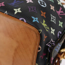 LOUIS VUITTON Monogram Multicolor Petit Noe Bag Black M42230 Auth ep12473-14