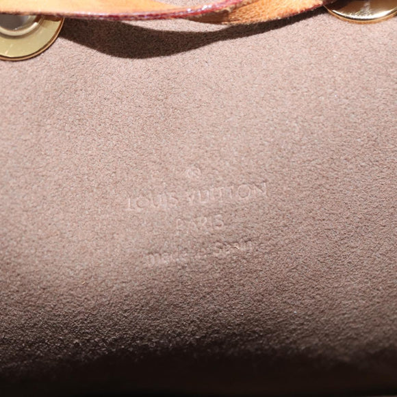 LOUIS VUITTON Monogram Multicolor Petit Noe Bag Black M42230 Auth ep12473