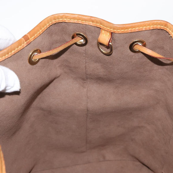 LOUIS VUITTON Monogram Multicolor Petit Noe Bag Black M42230 Auth ep12473