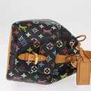 LOUIS VUITTON Monogram Multicolor Petit Noe Bag Black M42230 Auth ep12473-3