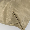 GUCCI GG Implementation Tote Bag PVC Gold Tone 211137 Auth ep12474-15