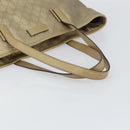 GUCCI GG Implementation Tote Bag PVC Gold Tone 211137 Auth ep12474-7