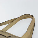 GUCCI GG Implementation Tote Bag PVC Gold Tone 211137 Auth ep12474-8