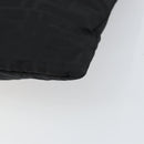 FENDI Zucca Canvas Shoulder Bag Silver Black Auth ep12476-9