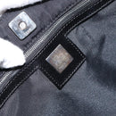 FENDI Zucca Canvas Shoulder Bag Silver Black Auth ep12476-10