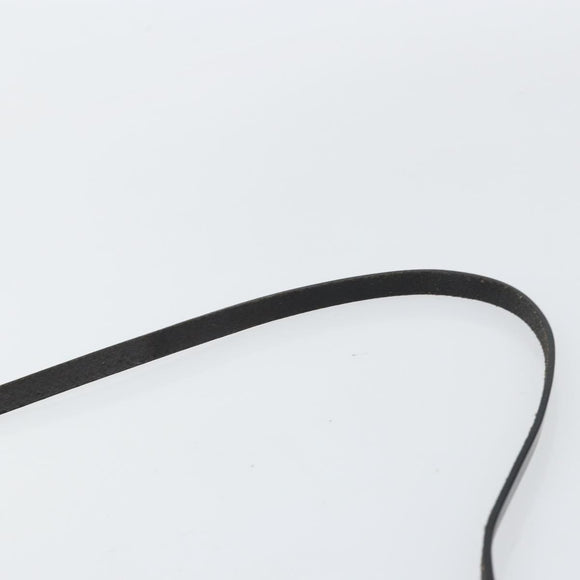 FENDI Zucca Canvas Shoulder Bag Silver Black Auth ep12476