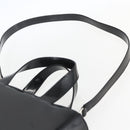 GUCCI Hand Bag Enamel 2way Black Silver 000 1013 0504 Auth ep12477-14