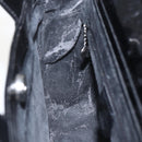 GUCCI Hand Bag Enamel 2way Black Silver 000 1013 0504 Auth ep12477-21