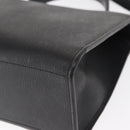 Christian Dior Honeycomb Canvas Hand Bag PVC 2way Black Gold Auth ep12478-16