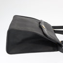 Christian Dior Honeycomb Canvas Hand Bag PVC 2way Black Gold Auth ep12478-3