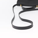 Christian Dior Honeycomb Canvas Hand Bag PVC 2way Black Gold Auth ep12478-9