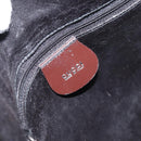 GUCCI Shoulder Bag Enamel Brown Silver 001 2214 1703 Auth ep12479-18