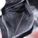 GUCCI Shoulder Bag Enamel Brown Silver 001 2214 1703 Auth ep12479-11