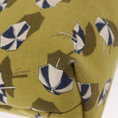 GUCCI Tote Bag Canvas Gold Green 295252 Auth ep12483-12