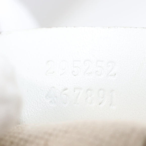 GUCCI Tote Bag Canvas Gold Green 295252 Auth ep12483