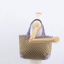 GUCCI GG Canvas Tote Bag Beige Gold 247209 Auth ep12485-22