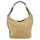 GUCCI Web Sherry Line Shoulder Bag Canvas Beige Gold 001 4288 Auth ep12486-2