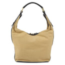GUCCI Web Sherry Line Shoulder Bag Canvas Beige Gold 001 4288 Auth ep12486-3
