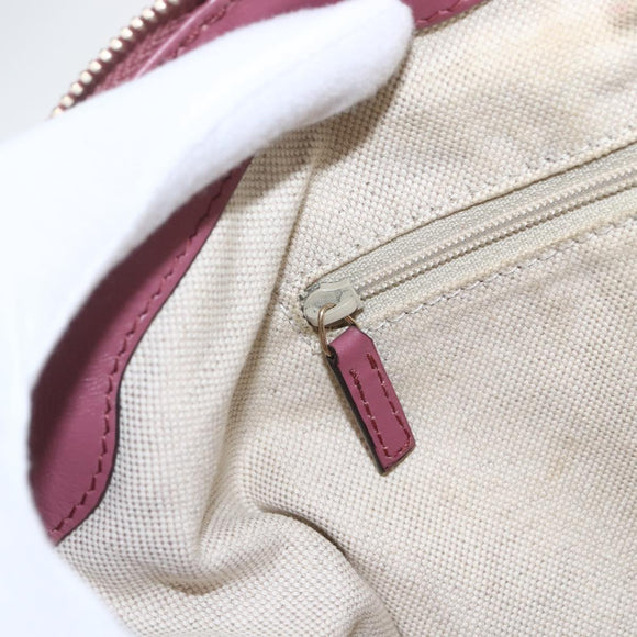 GUCCI GG Canvas Sukey Hand Bag 2way Beige Gold 247902 Auth ep12487