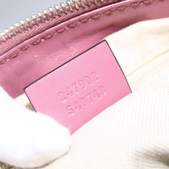 GUCCI GG Canvas Sukey Hand Bag 2way Beige Gold 247902 Auth ep12487