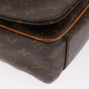 LOUIS VUITTON Monogram Valmy GM Schultertasche M40526 LV Auth ep12492-8