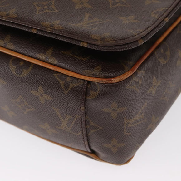 LOUIS VUITTON Monogram Valmy GM Schultertasche M40526 LV Auth ep12492