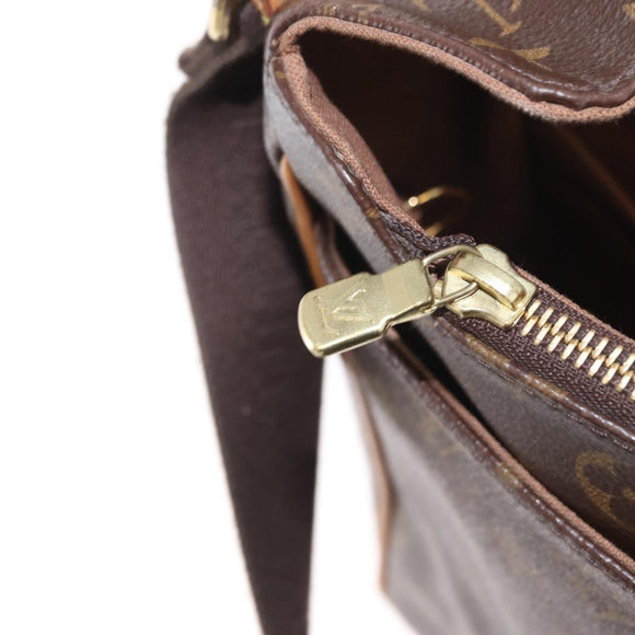 LOUIS VUITTON Monogram Valmy GM Schultertasche M40526 LV Auth ep12492
