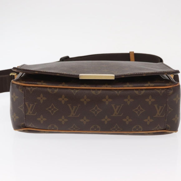 LOUIS VUITTON Monogram Valmy GM Schultertasche M40526 LV Auth ep12492