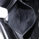 GUCCI Shoulder Bag Enamel Black Silver Auth ep12493-11