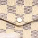 LOUIS VUITTON Damier Azur Pochette Felicie Chain Wallet N63106 LV Auth ep12496-18